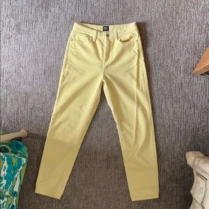 Urban Outfitters yellow corduroy jeans